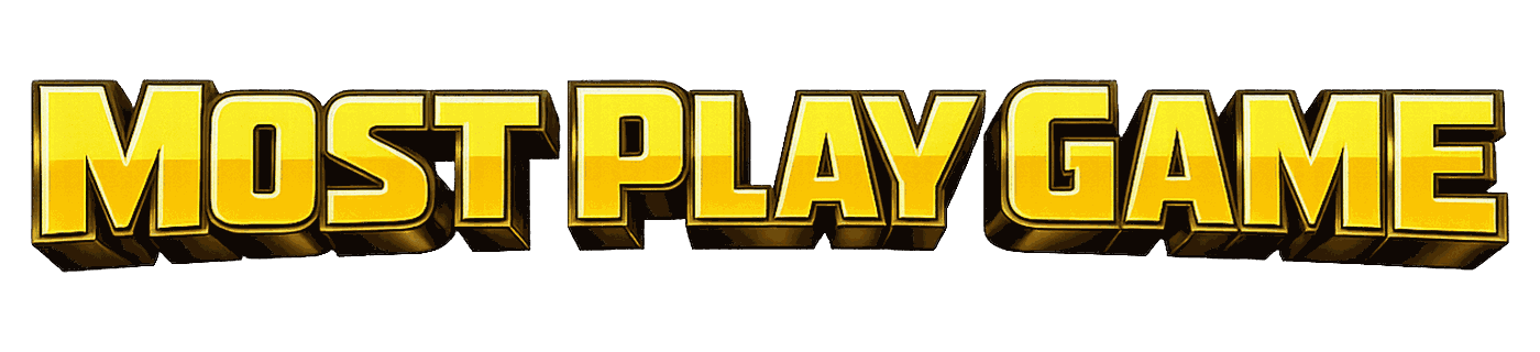 most play game logo